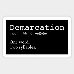The Office | Demarcation Definition Sticker